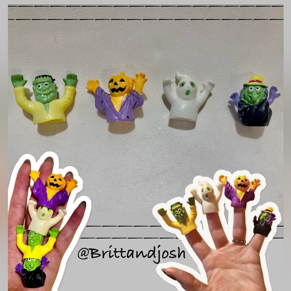 Halloween Character Finger Puppets